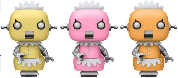 Figurine Funko Pop Hanna-Barbera Rosie le Robot Femme de Ménage - 3 pack (les Jetsons)