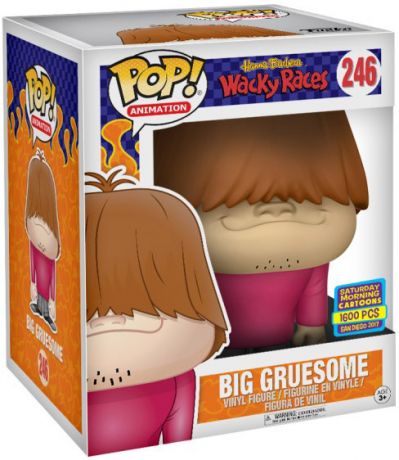 Figurine Funko Pop Hanna-Barbera #246 Big Gruesome - 15 cm (Les Fous du volant)