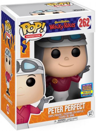 Figurine Funko Pop Hanna-Barbera #262 Peter Perfect (Les Fous du volant)