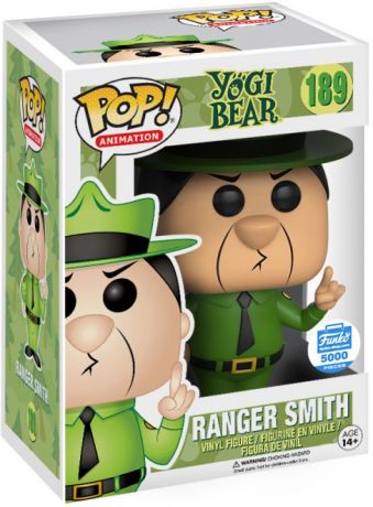 Figurine Funko Pop Hanna-Barbera #189 Ranger Smith (Yogi l'ours)