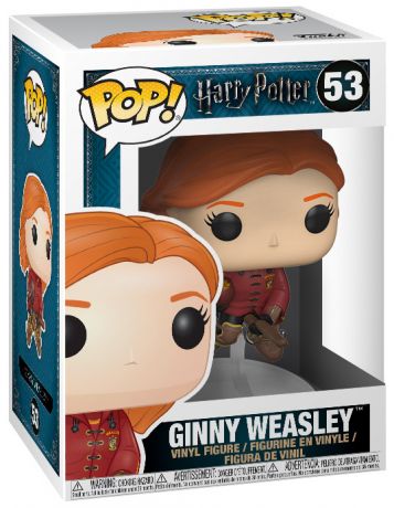 Figurine Funko Pop Harry Potter #53 Ginny Weasley sur son Balai