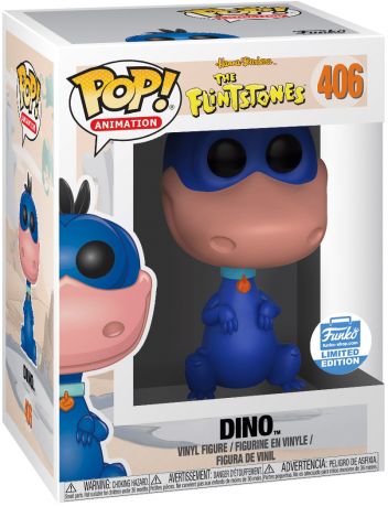 Figurine Funko Pop Hanna-Barbera #406 Dino Bleu (Les Pierrafeu)