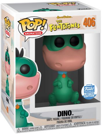 Figurine Funko Pop Hanna-Barbera #406 Dino Vert (Les Pierrafeu)