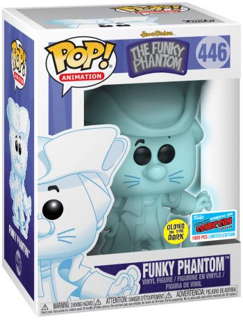 Figurine Funko Pop Hanna-Barbera #446 Funky Phantom - Brillant dans le noir