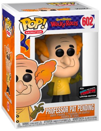 Figurine Funko Pop Hanna-Barbera #602 Professor Pat Pending (Les Fous du volant)