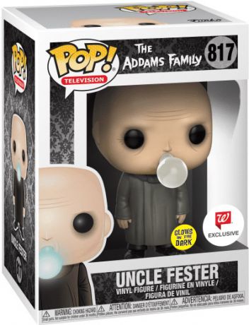 Figurine Funko Pop La Famille Addams #817 Oncle Fester - Brillant dans le noir