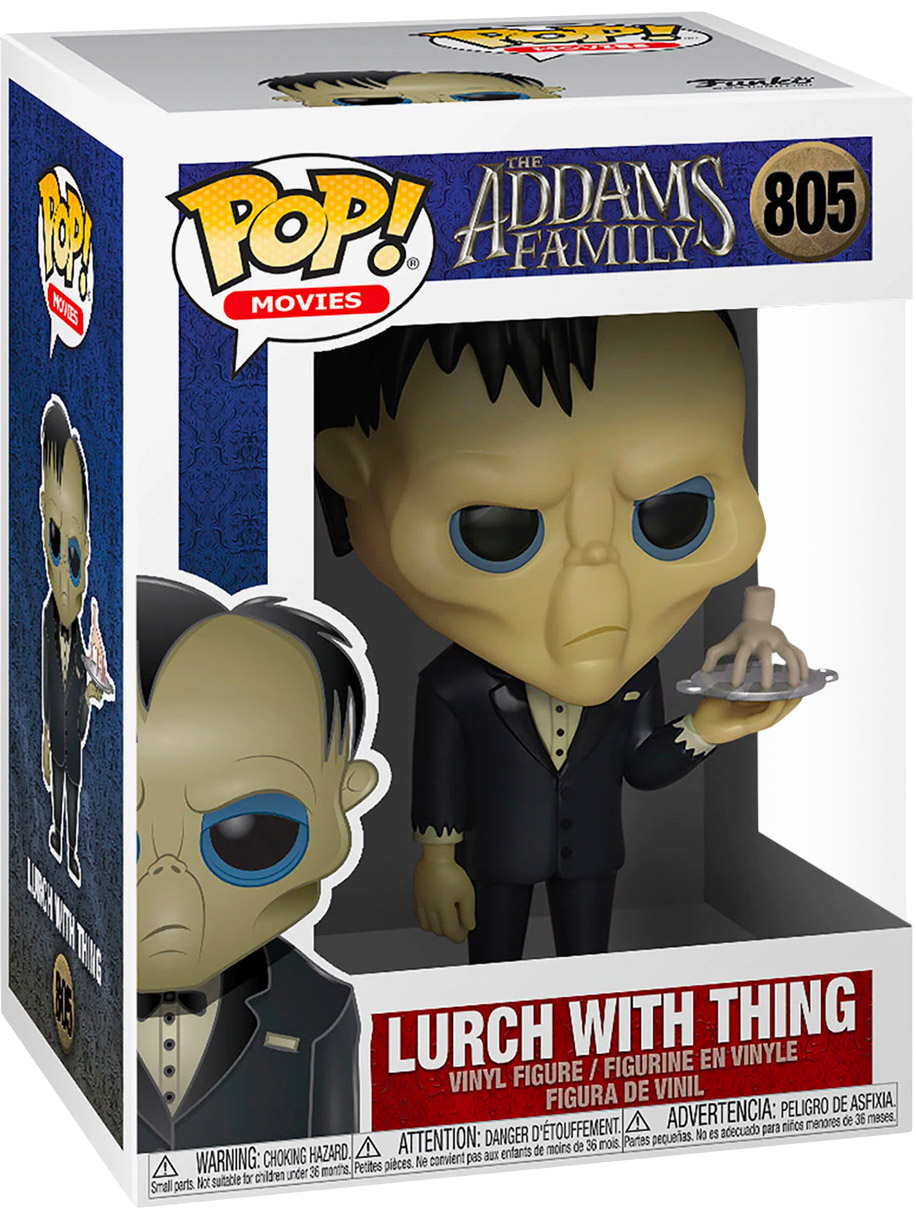 Figurine Pop La Famille Addams #805 pas cher : Lurch avec la Chose