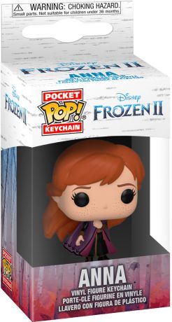 Figurine Funko Pop La Reine des Neiges II [Disney] Anna - Porte-clés