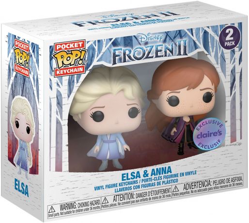 Figurine Funko Pop La Reine des Neiges II [Disney] Anna & Elsa - 2 pack