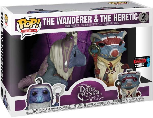 Figurine Funko Pop Dark Crystal The Wanderer & The Heretic - 2 pack