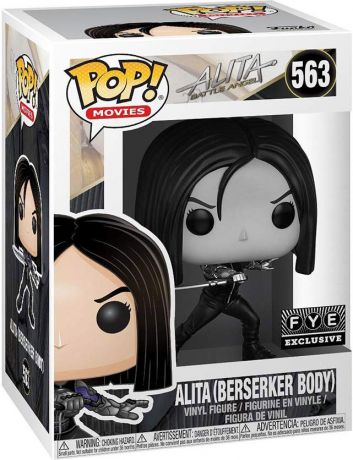 Figurine Funko Pop Alita: Battle Angel #563 Alita Corps Berserker - Noir et Blanc