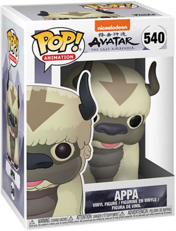 Figurine Funko Pop Avatar: le dernier maître de l'air #540 Appa