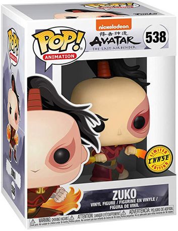 Figurine Funko Pop Avatar: le dernier maître de l'air #538 Zuko avec Dagues de Feu [Chase]