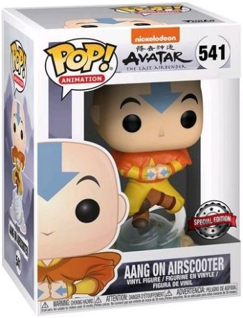 Figurine Funko Pop Avatar: le dernier maître de l'air #541 Aang sur Airscooter
