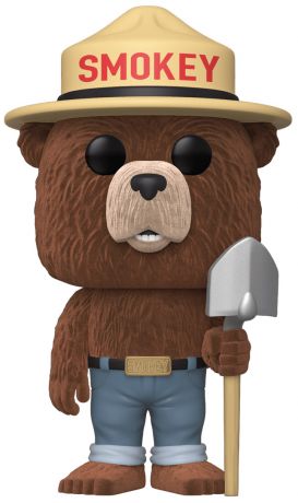 Figurine Funko Pop Icônes de Pub #75 Smokey Bear - Floqué