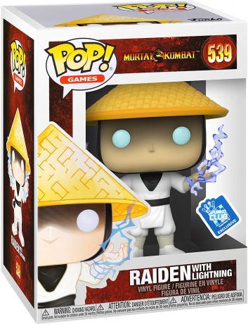 Figurine Funko Pop Mortal Kombat #539 Raiden avec éclair