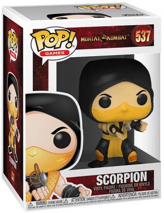 Figurine Funko Pop Mortal Kombat #537 Scorpion