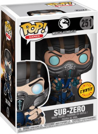 Figurine Funko Pop Mortal Kombat #251 Sub-Zero [Chase]