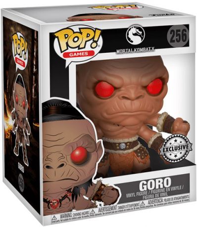 Figurine Funko Pop Mortal Kombat #256 Goro - 15 cm 