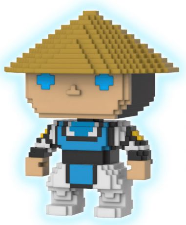 Figurine Funko Pop Mortal Kombat #14 Raiden - 8-Bit & Brillant dans le noir [Chase]