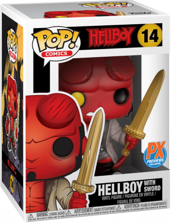 Figurine Funko Pop Hellboy #14 Hellboy avec Epée