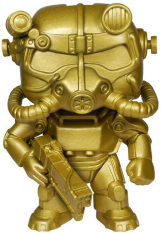 Figurine Funko Pop Fallout #49 Power Armor - Or [Chase]