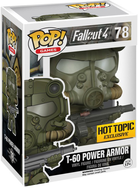 Figurine Pop Fallout 78 Pas Chere T 60 Power Armor