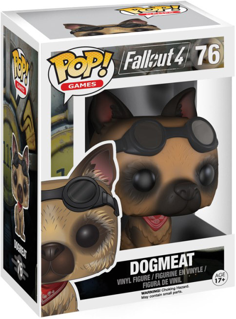 Figurine Pop Fallout 76 pas cher Dogmeat