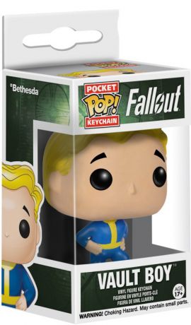 Figurine Funko Pop Fallout Vault Boy - Porte-clés