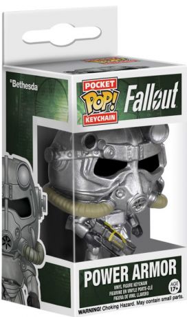 Figurine Funko Pop Fallout Power Armor - Porte-clés
