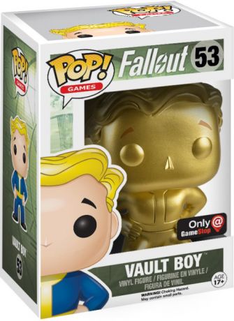 Figurine Funko Pop Fallout #53 Vault Boy - Or