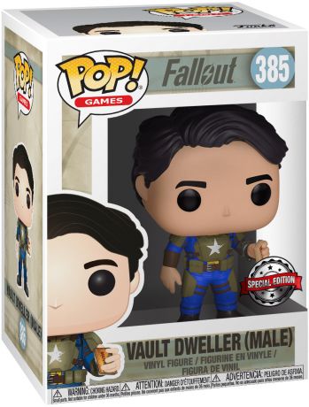 Figurine Funko Pop Fallout #385 Vault Dweller (Homme)