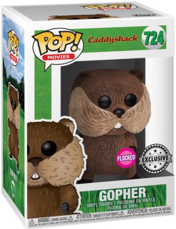 Figurine Funko Pop Le Golf en folie #724 Gopher - Floqué