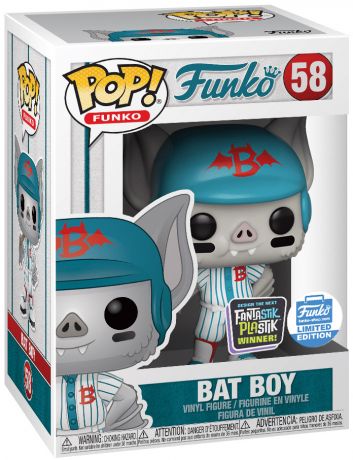 Figurine Funko Pop Fantastik Plastik #58 Bat Boy