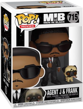 Figurine Funko Pop Men in Black [Marvel] #715 Agent J avec Frank