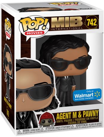Figurine Funko Pop Men in Black [Marvel] #742 Agent M avec Pawny