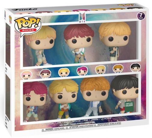 Figurine Pop BTS pas cher : BTS - 7-Pack