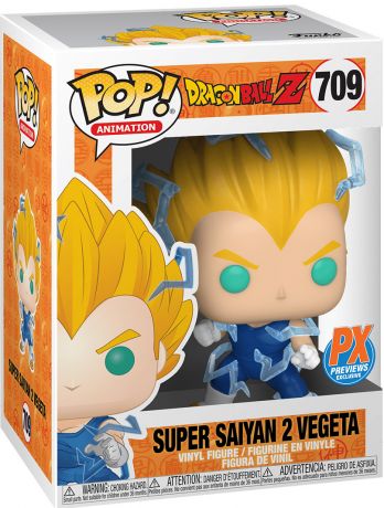 Figurine Funko Pop Dragon Ball Z #709 Super Saiyan 2 Vegeta