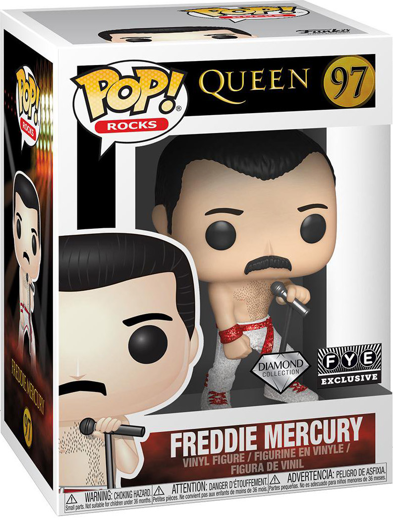 Pin's Queen Freddie Mercury - Neuf - Métal - Réf 2b
