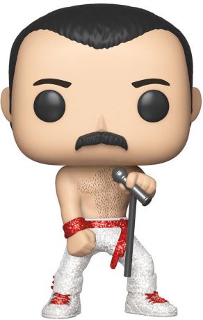 Figurine Funko Pop Queen #97 Freddie Mercury - Pailleté