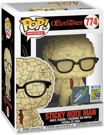 Figurine Funko Pop 35 heures, c'est déjà trop #774 Homme Post-it 