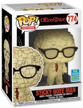 Figurine Funko Pop 35 heures, c'est déjà trop #774 Homme Post-it 