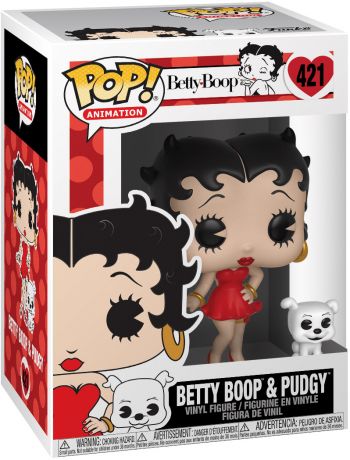 Figurine Funko Pop Betty Boop #421 Betty Boop & Pudgy