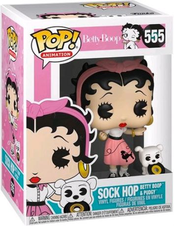 Figurine Funko Pop Betty Boop #555 Sock Hop Betty Boop & Pudgy