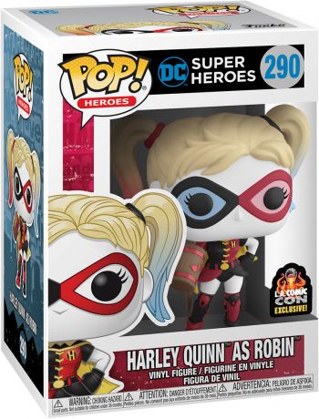 Figurine Funko Pop DC Super-Héros #290 Harley Quinn en Robin
