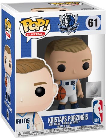 Figurine Funko Pop NBA #61 Kristaps Porzingis