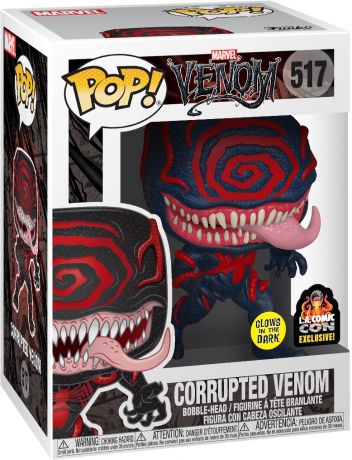 Figurine Funko Pop Venom [Marvel] #517 Venom Corrompu - Brillant dans le noir
