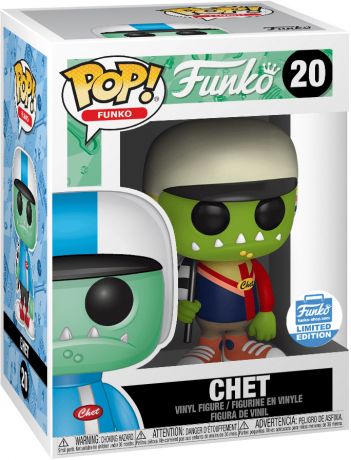 Figurine Funko Pop Fantastik Plastik #20 Chet Vert