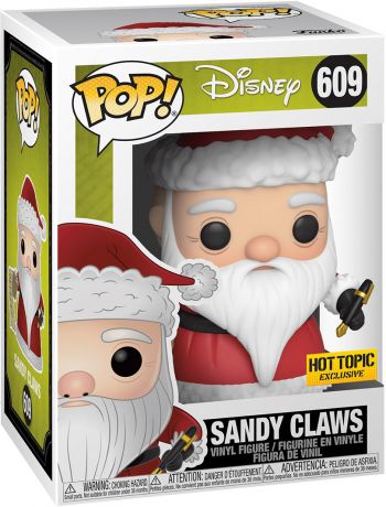 Figurine Funko Pop L'étrange Noël de M. Jack [Disney] #609 Sandy Claws