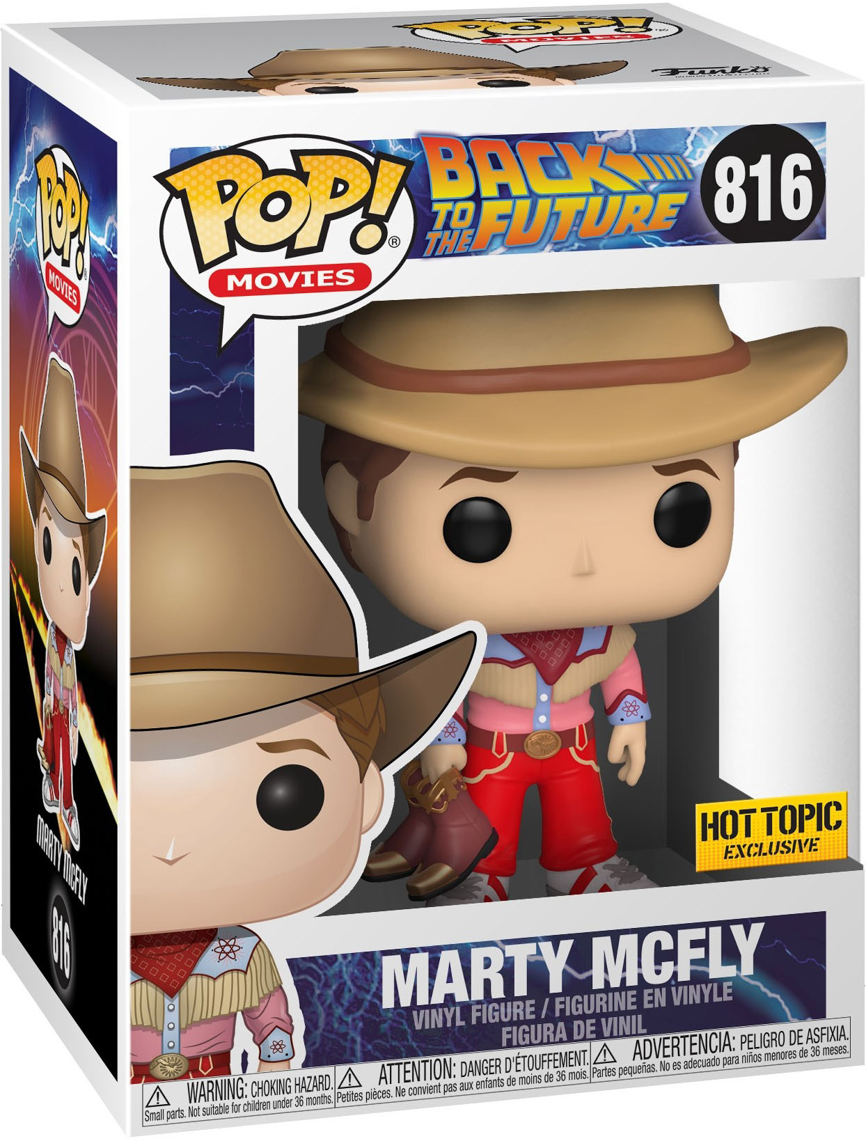 Funko Pop! Movies: Retour Vers le Futur: Marty Checking Watch 10cm Figurine  en … 889698489072